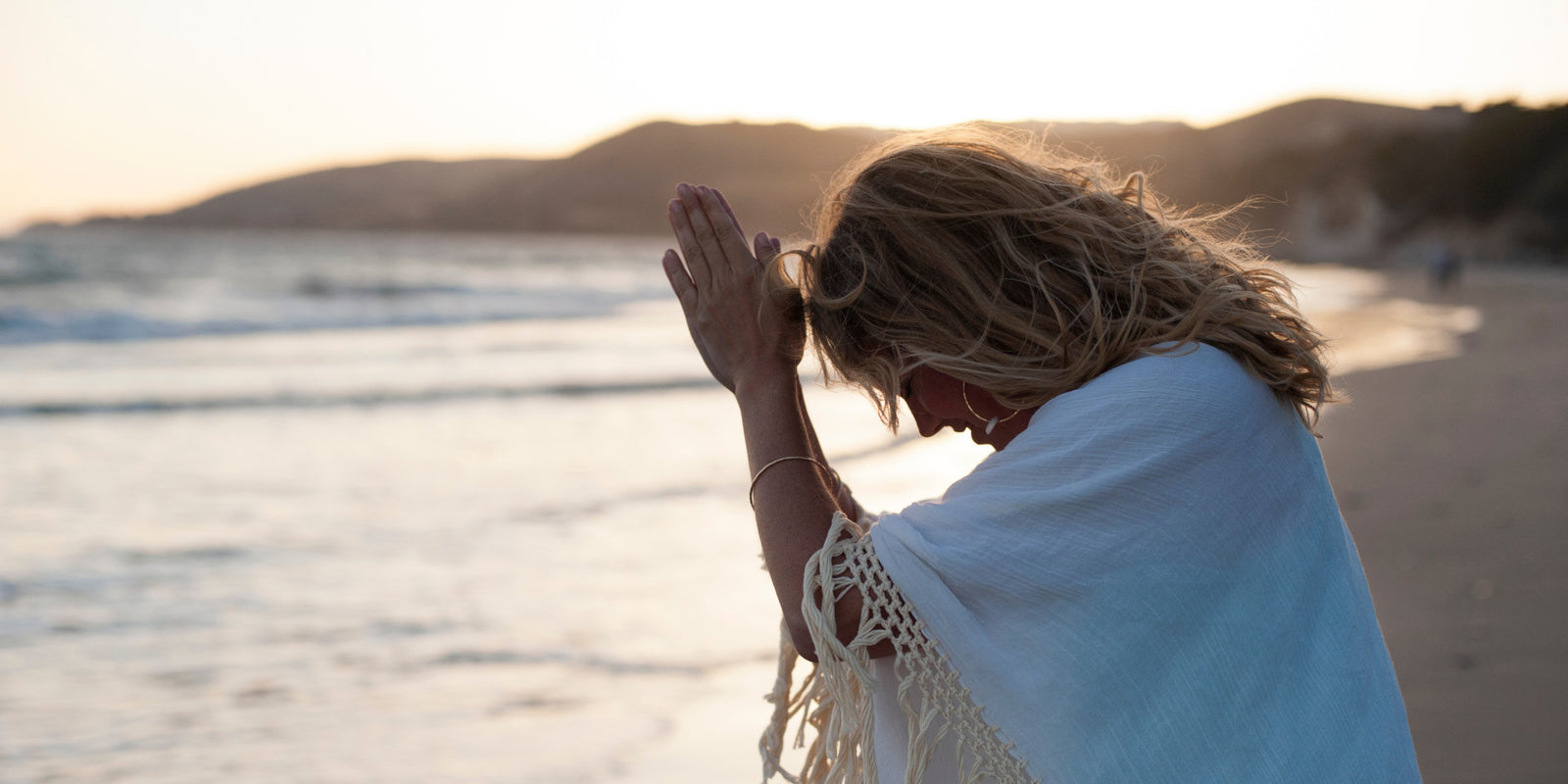 Woman manifesting weight loss