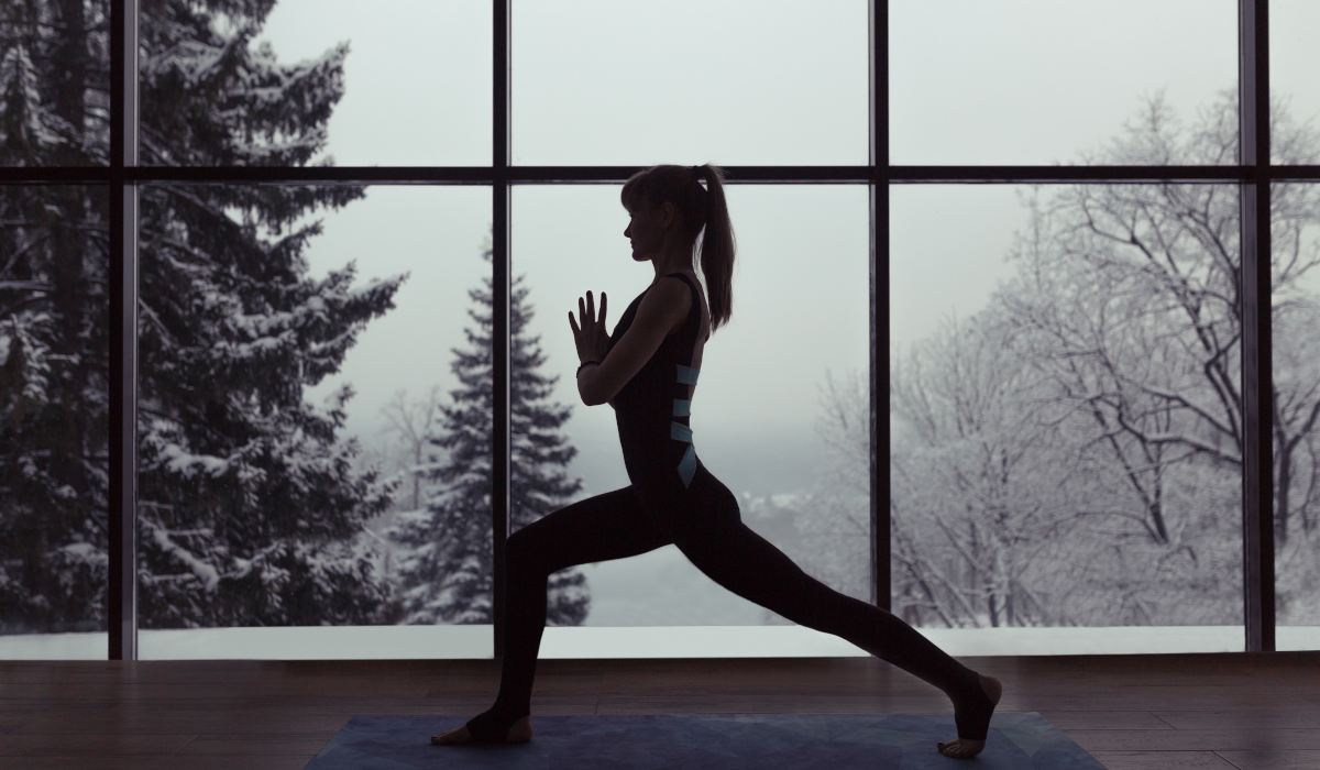 healthy person with good posture