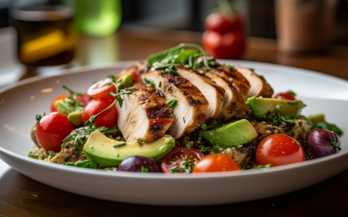 Chicken quinoa salad